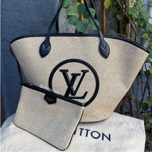 Louis Vuitton Saint Jacques Raffia Tote